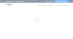 Desktop Screenshot of dopsoncpa.com